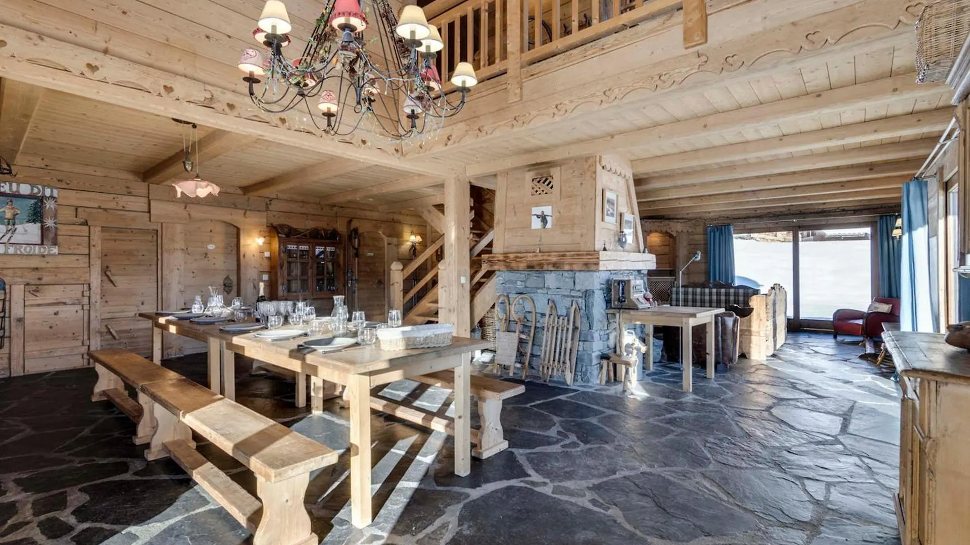 Chalet Spacieux Proche Pistes Avec Terrasse Sud - Fr-1-690-29 Montvalezan Franciaország